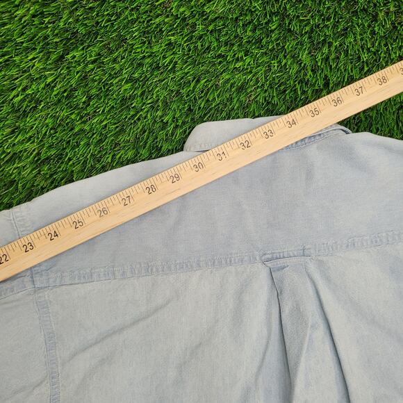 Vintage 90s Looney-Tunes Duffy-Duck Shirt M/L 22x29 Faded Blue - Picture 3 of 16